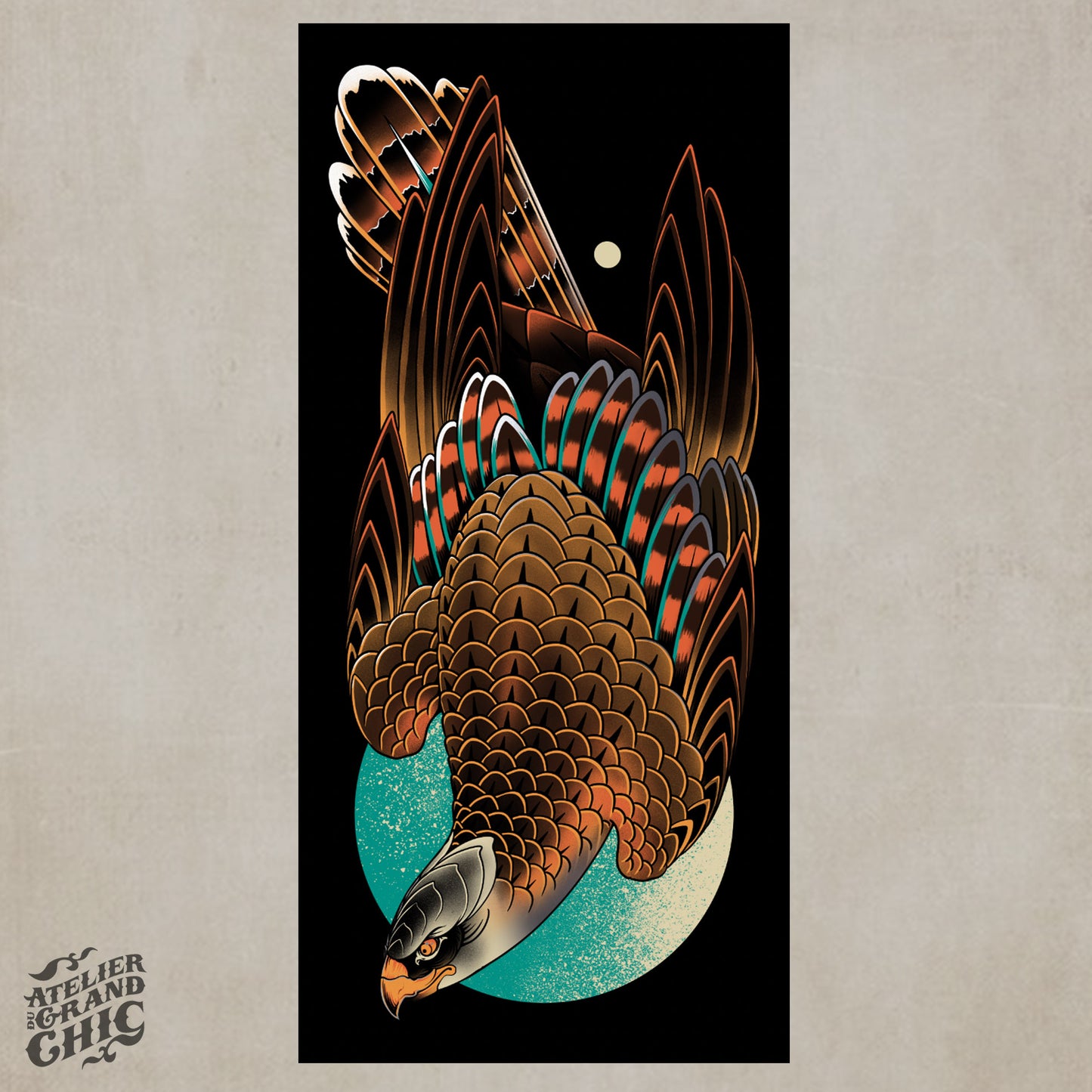 THE HAWK - Moonkey Design