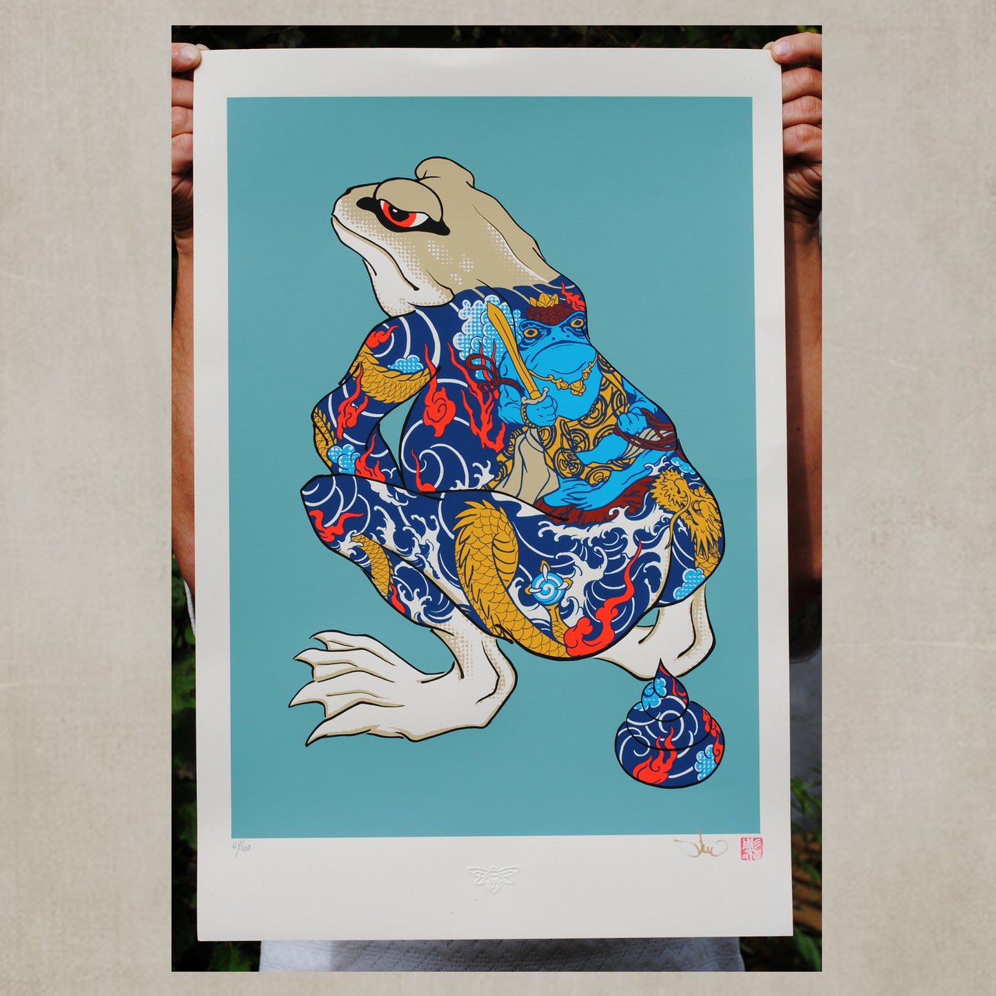 SHITTY FROG (blue)- Jee Salayero