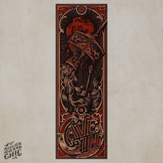 CAVE IN - Moonkey Design