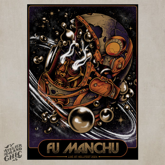 FU MANCHU - Moonkey Design