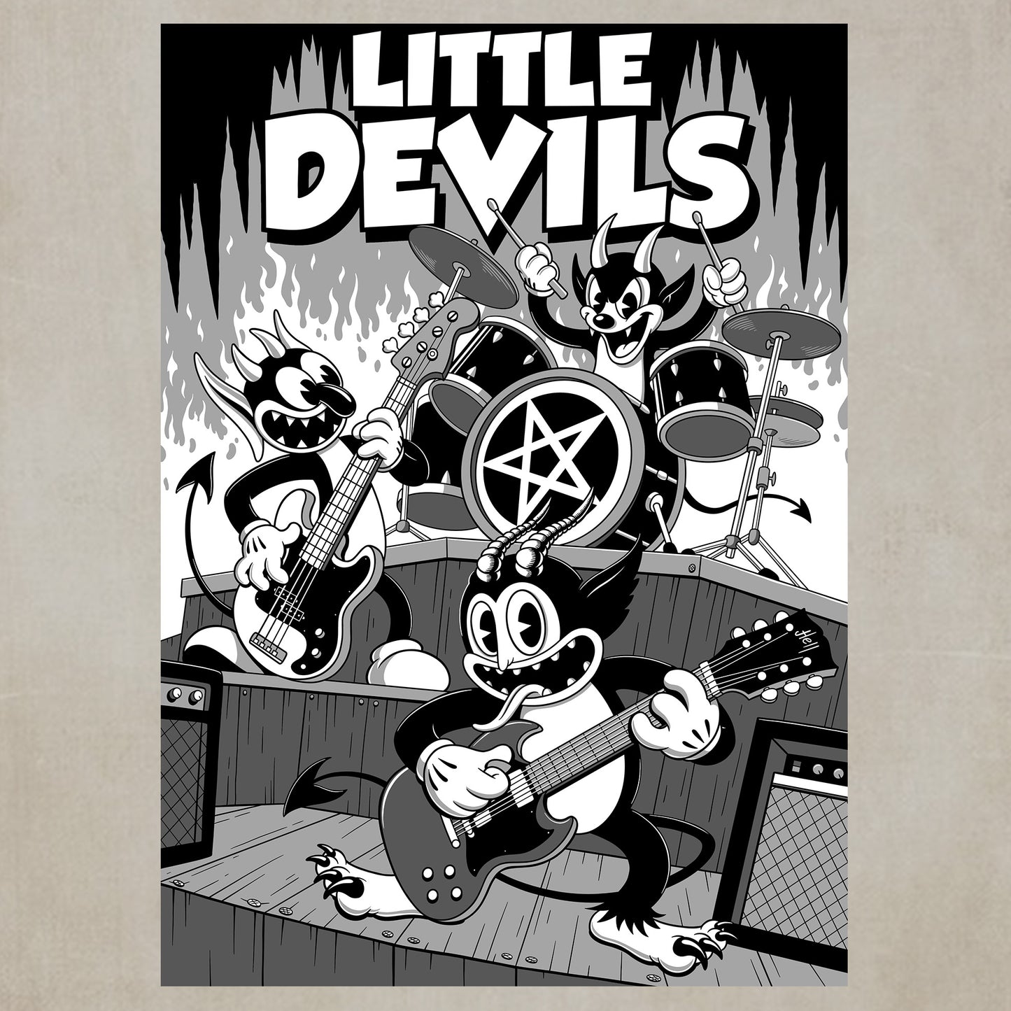 LITTLE DEVILS - Brooks Art