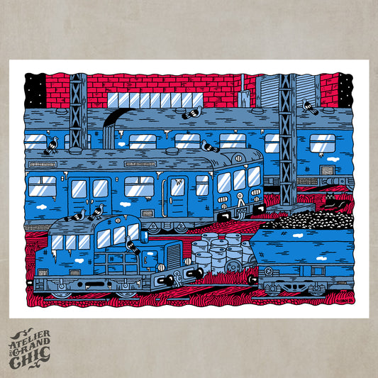 BLUE NIGHT - Olivier Chaos